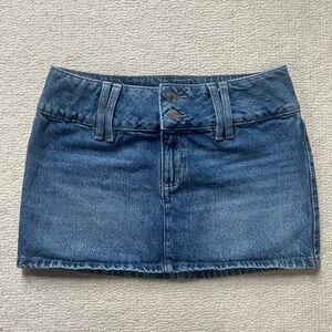 Garage Women’s Denim Mini Skirt
